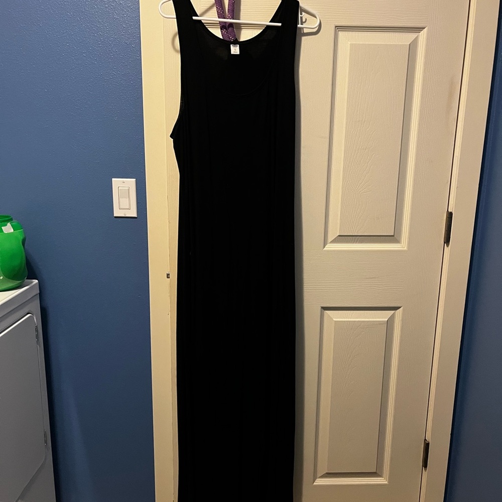 Black summer dress